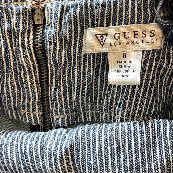 Guess Jeans Blue Denim Midi Dress - Size Women’s 8 - Picture 11 of 11